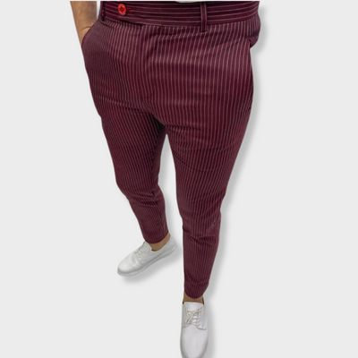 Spodnie casualowe w slim fit