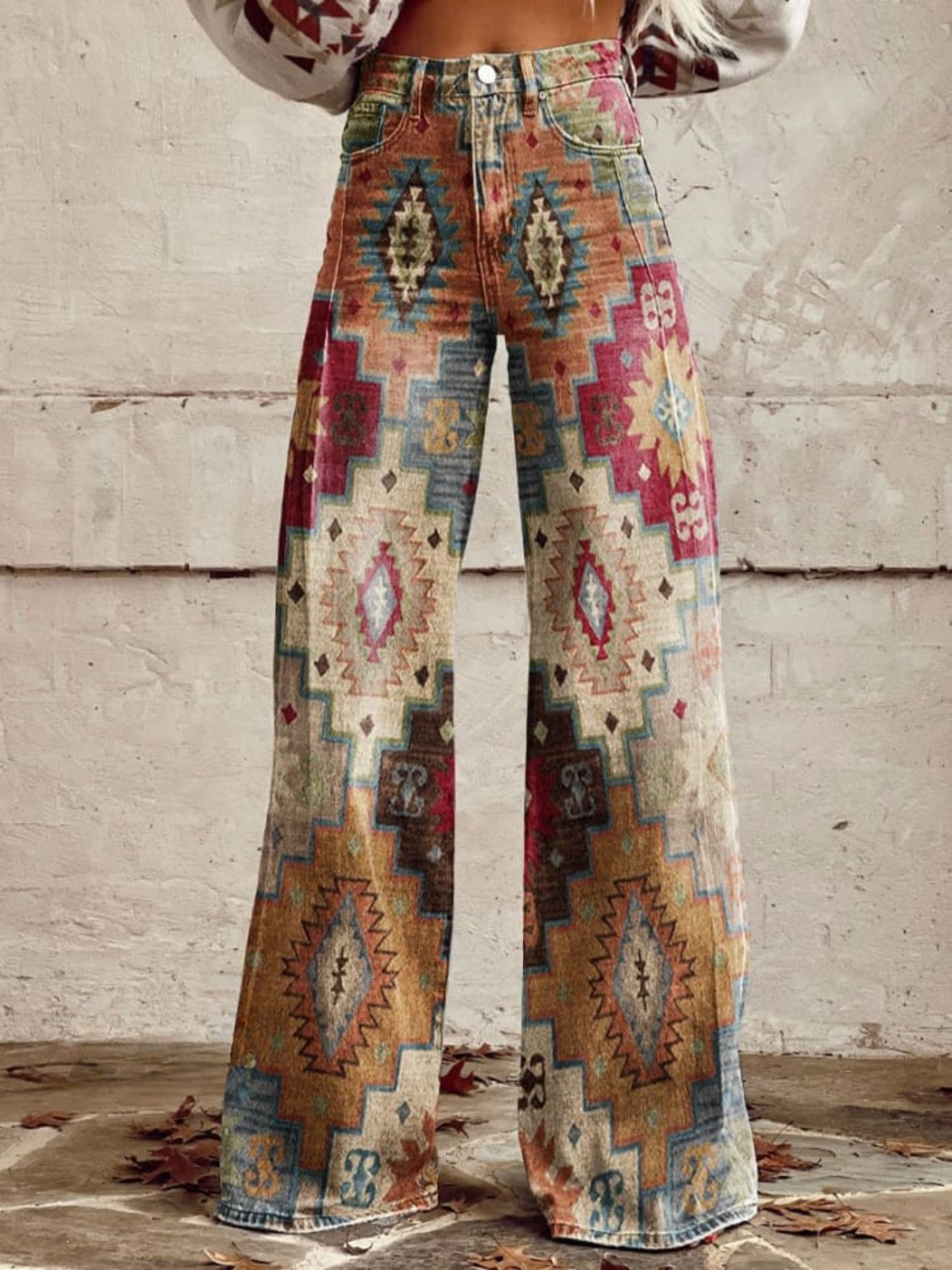 SOLEIL | Eleganckie Spodnie w Stylu Retro i Nowoczesnym