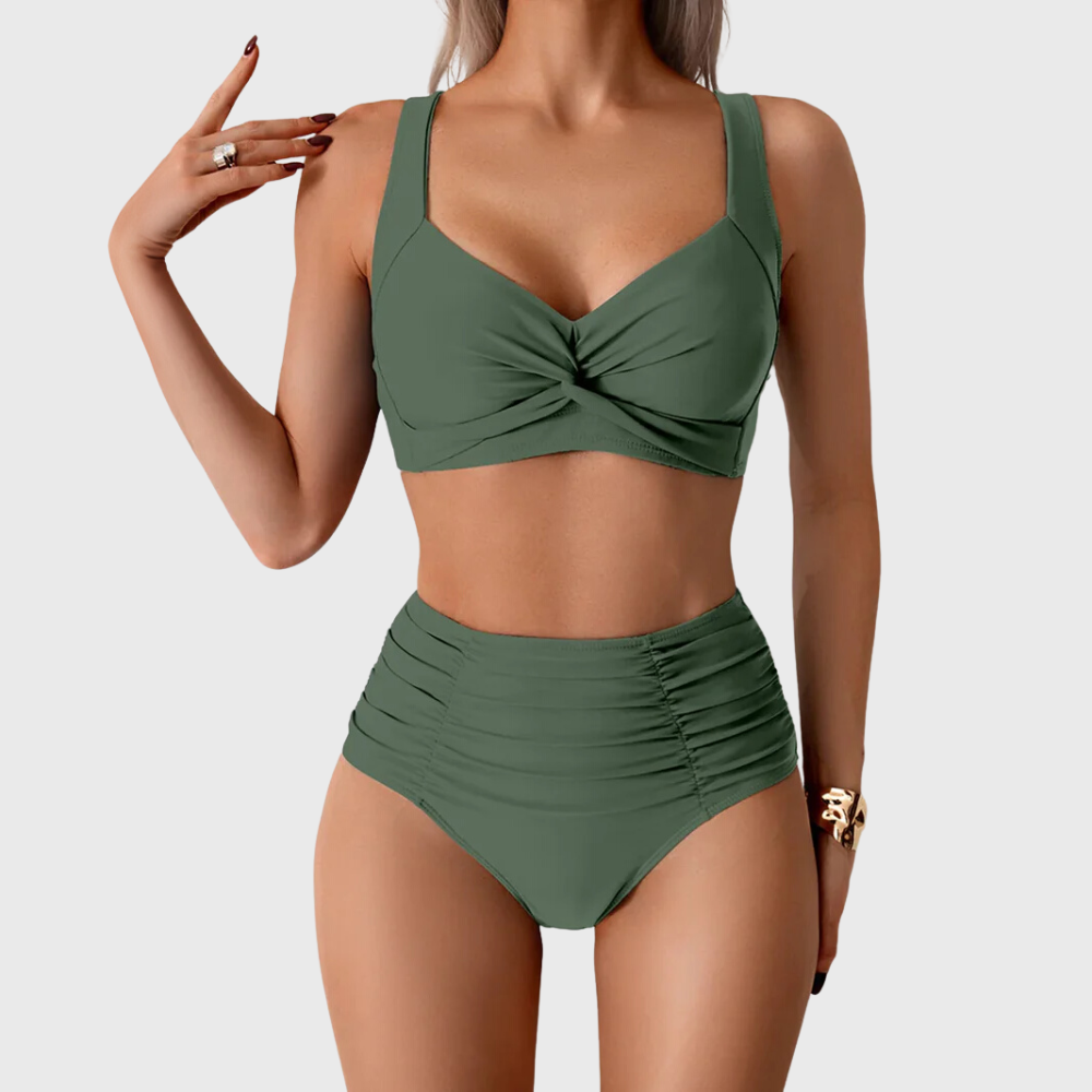 Falbaniasty bikini bandeau