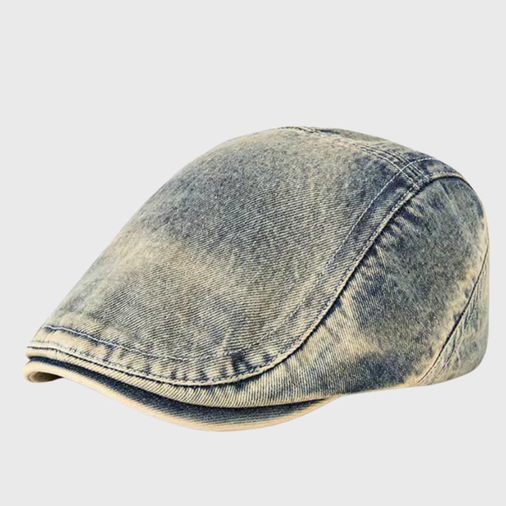 Beret w stylu dżinsowym