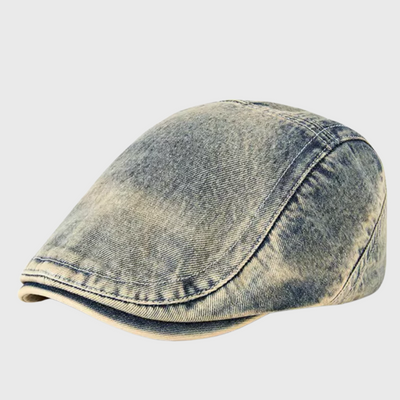 Beret w stylu dżinsowym
