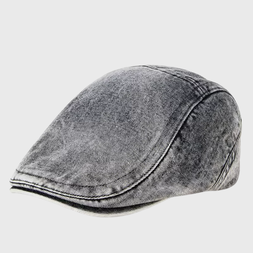 Beret w stylu dżinsowym