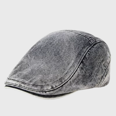 Beret w stylu dżinsowym