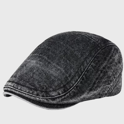Beret w stylu dżinsowym