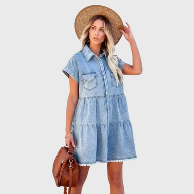 Casualowa sukienka w stylu vintage