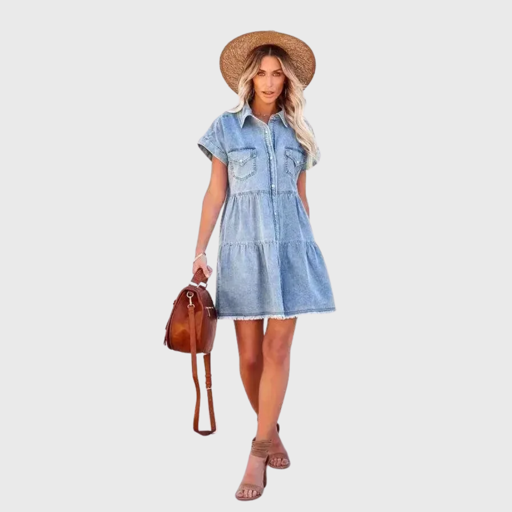Casualowa sukienka w stylu vintage