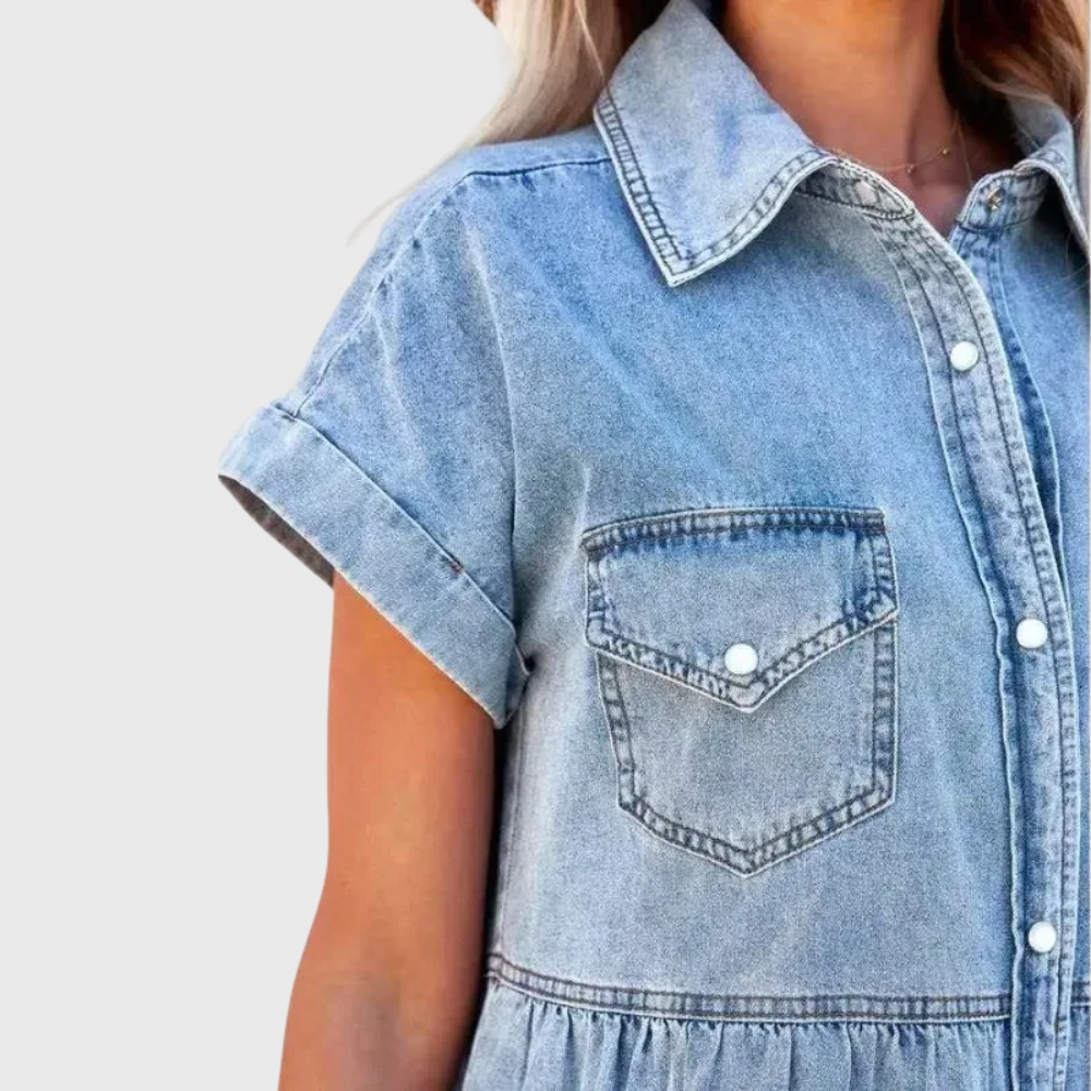 Casualowa sukienka w stylu vintage
