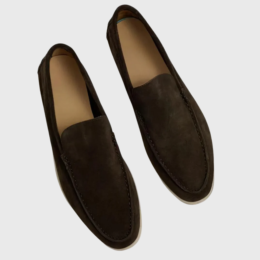 Eleganckie Mokasyny Zamszowe