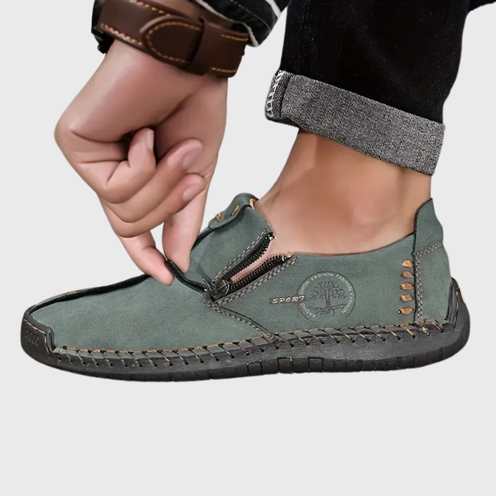 Eleganckie skórzane buty
