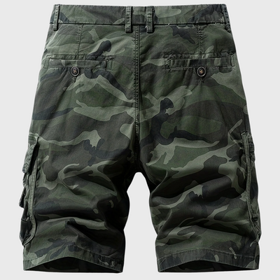Bermudy outdoorowe w stylu militarnym