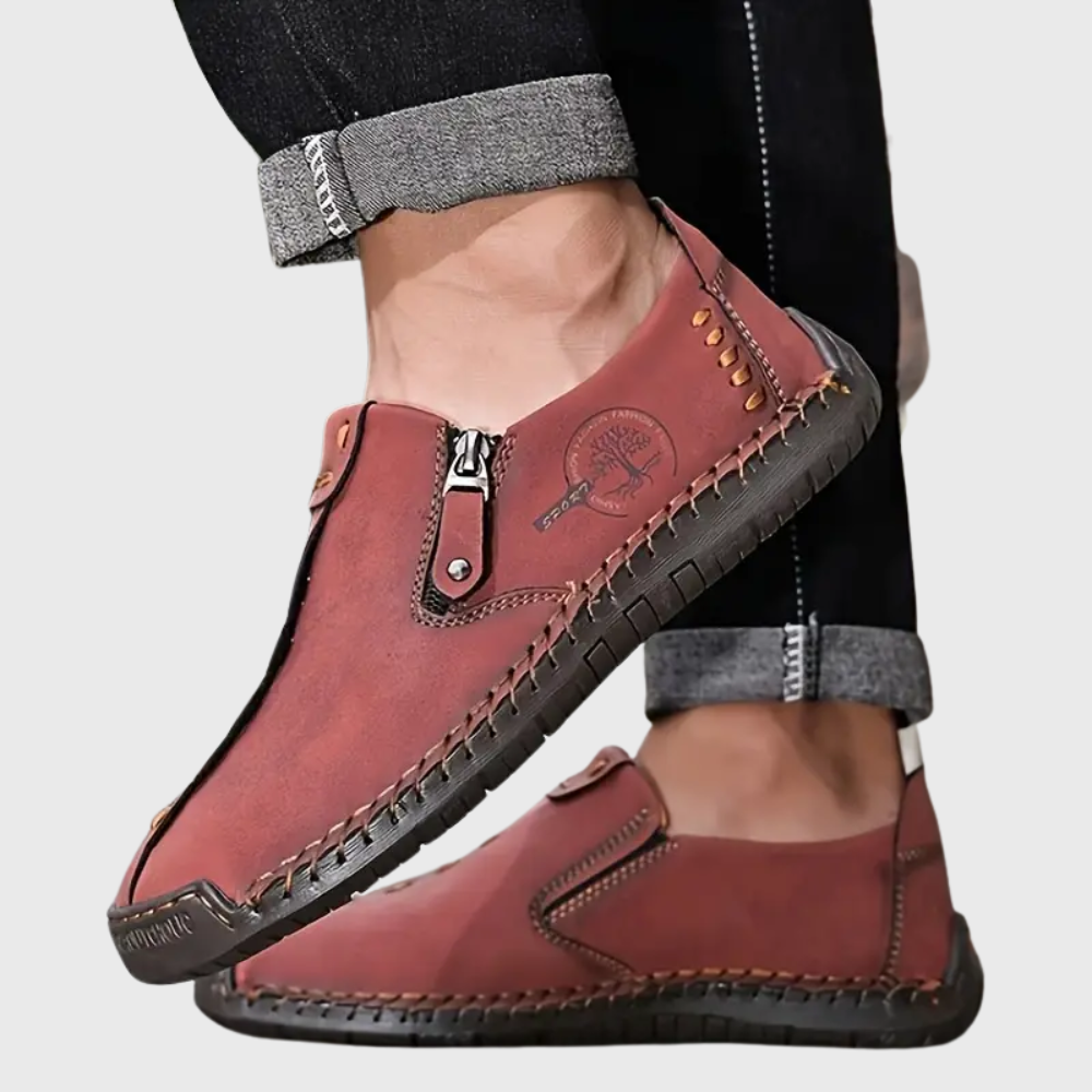 Eleganckie skórzane buty