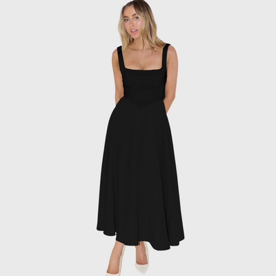 Elegancka sukienka bez rękawów
