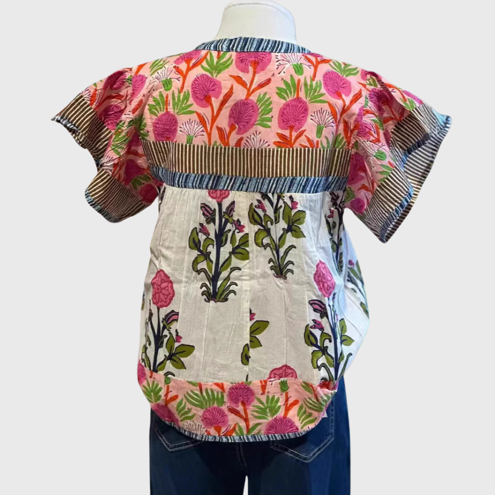Elegancka casualowa bluzka boho