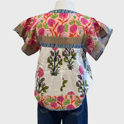 Elegancka casualowa bluzka boho