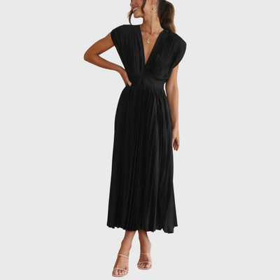 Elegancka plisowana sukienka