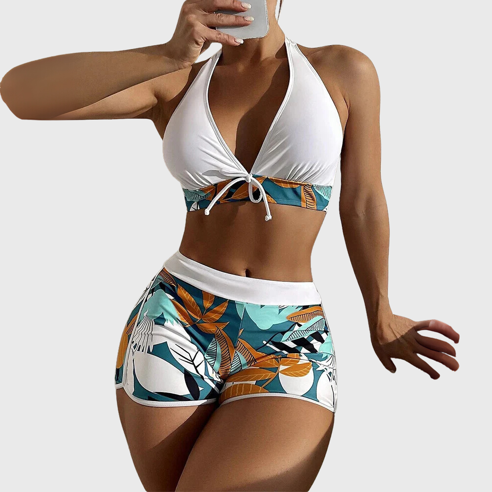 Swobodne i stylowe dwuczęściowe bikini