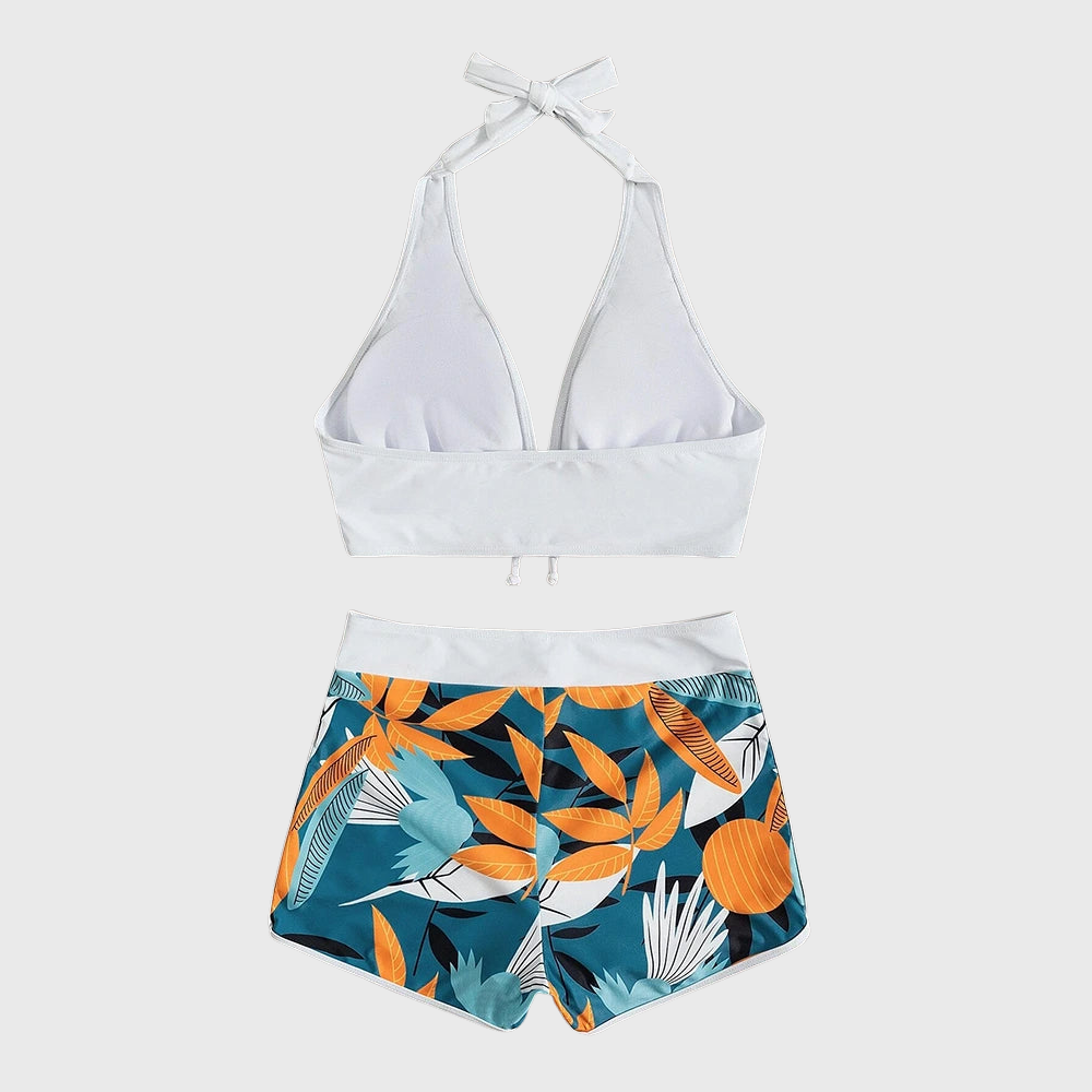 Swobodne i stylowe dwuczęściowe bikini