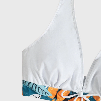 Swobodne i stylowe dwuczęściowe bikini