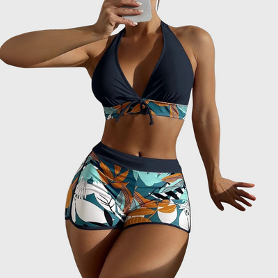 Swobodne i stylowe dwuczęściowe bikini