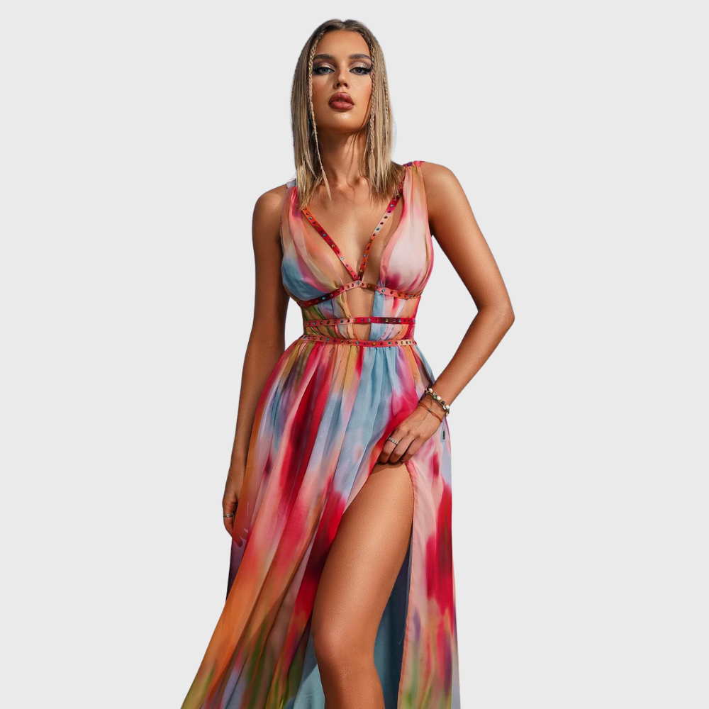Sukienka maxi Dream Painted