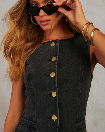 Corinne™ | Elegancki Komplet Denim