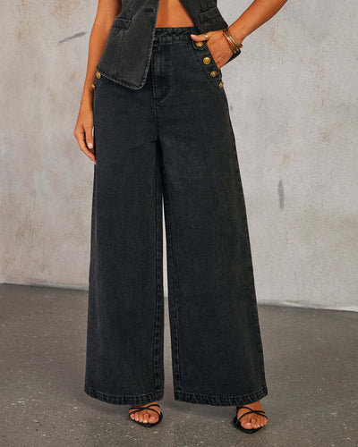 Corinne™ | Elegancki Komplet Denim